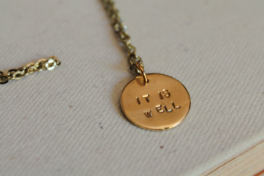 PERSONALIZED - Hymn Necklace - Small